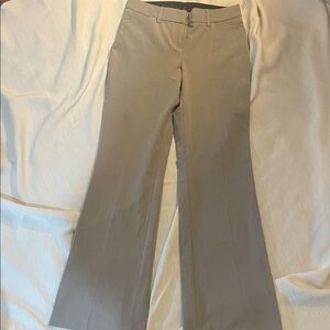 Express Gray Pinstripe Dress Pants